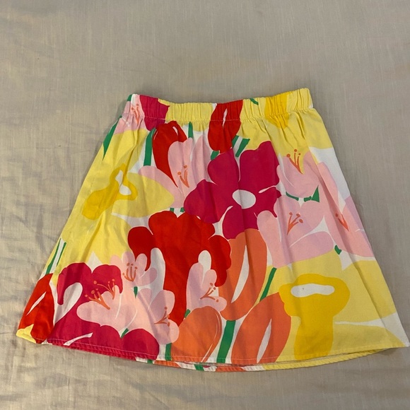 Lilly Pulitzer Lavish Lillies Blossom Skirt (15) - Picture 4 of 7